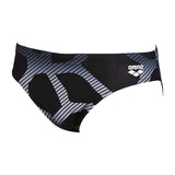 Arena Mens Spider Swim Brief Black White