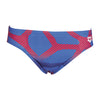 Arena Mens Spider Swim Brief Blue Red