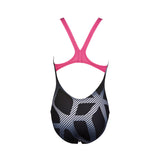 Arena Spider Girls Swimsuit Black Pink