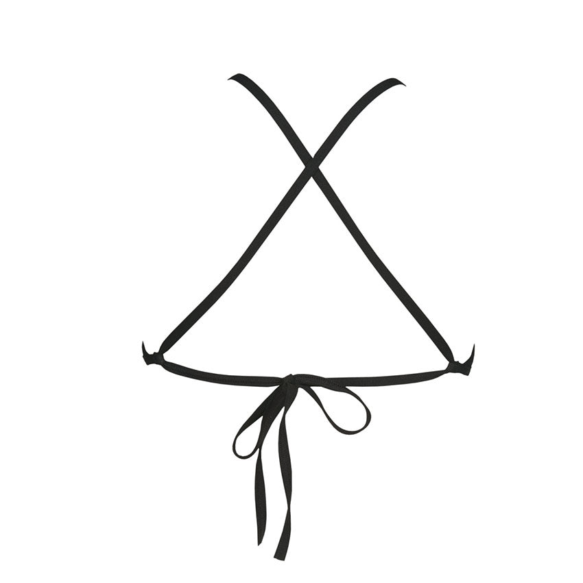 Patterned Arena Triangle Feel Bikini Top