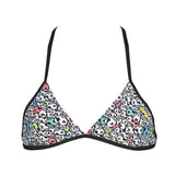 Patterned Arena Triangle Feel Bikini Top