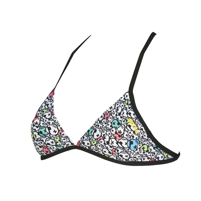 Patterned Arena Triangle Feel Bikini Top