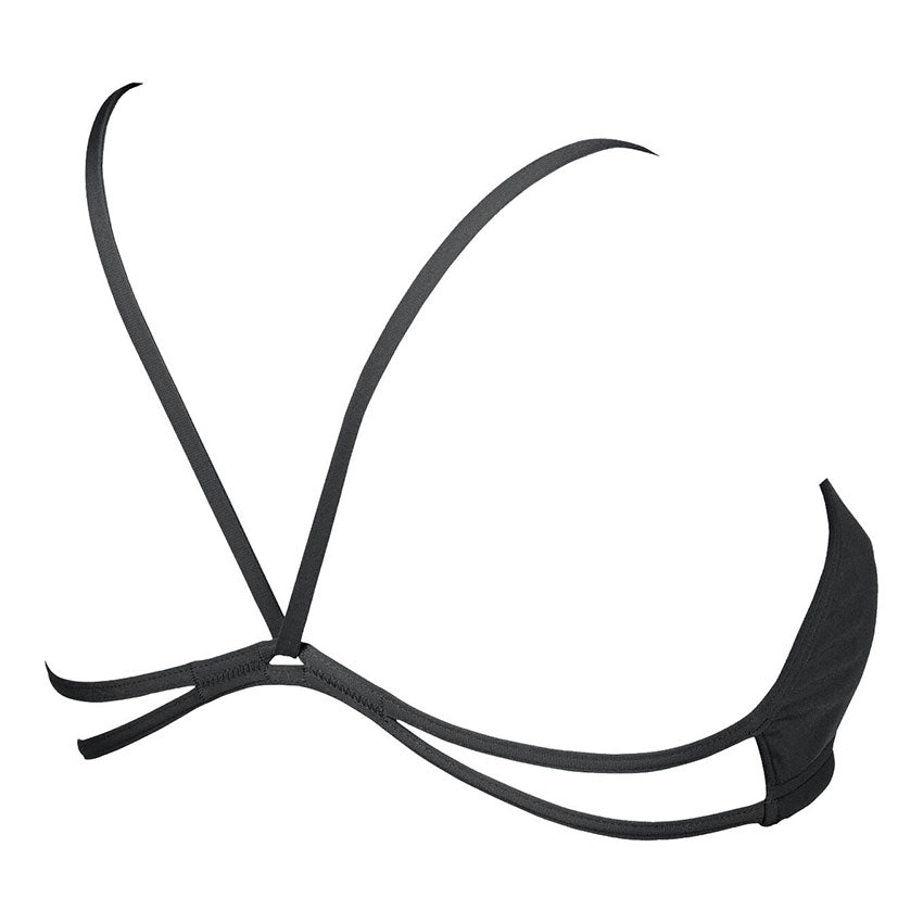 Black Arena Bandeau Bikini Top