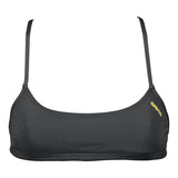 Black Arena Bandeau Bikini Top