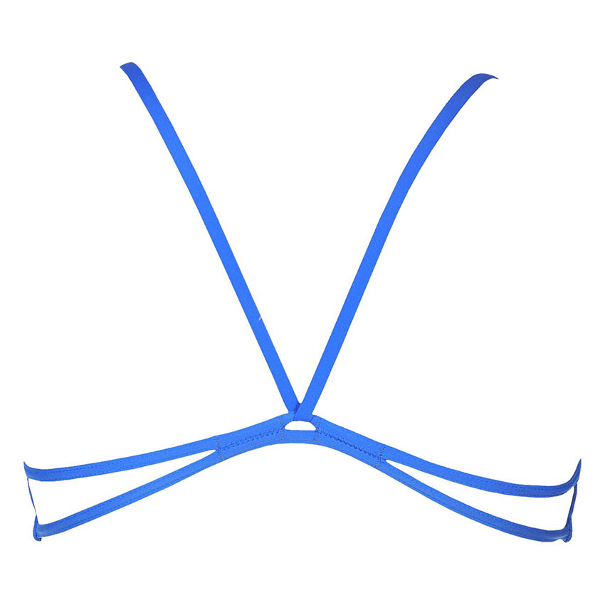 Blue Arena Bandeau Bikini Top