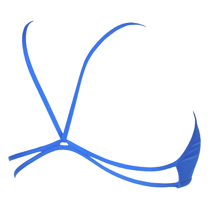 Blue Arena Bandeau Bikini Top