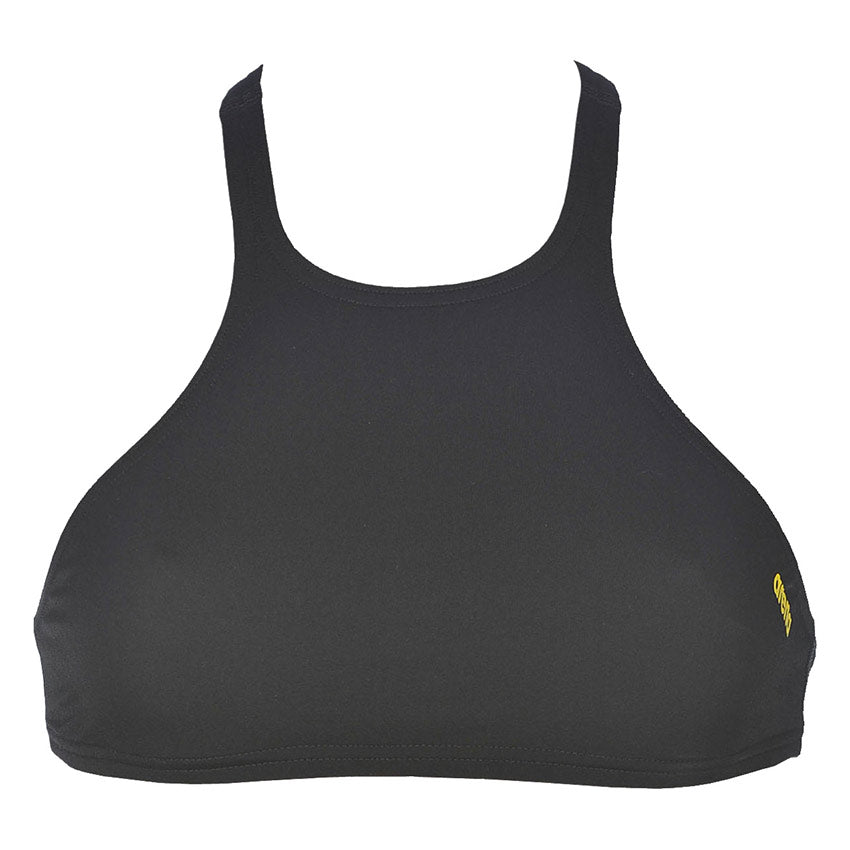 Black Arena Crop Bikini Top