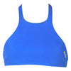 Blue Arena Crop Bikini Top