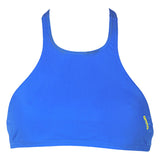 Blue Arena Crop Bikini Top