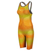 Lime Orange Arena Carbon Air 2 Open Back Suit