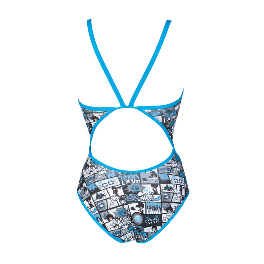 Arena Comics Blue Swimsuit
