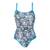 Arena Comics Blue Swimsuit