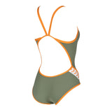 Green Arena Team Stripe Swimsuit