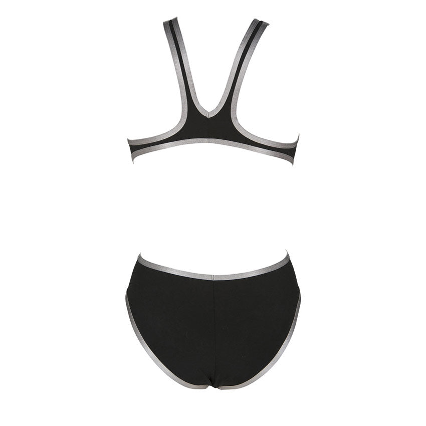 Biglogo One Arena black silver swimsuit