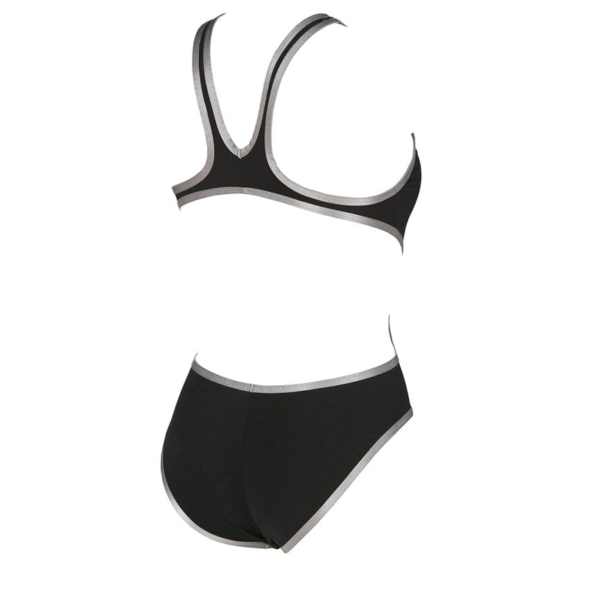Biglogo One Arena black silver swimsuit