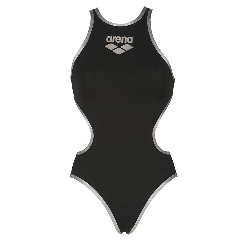 Biglogo One Arena black silver swimsuit