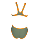 Biglogo One Arena Green Swimsuit
