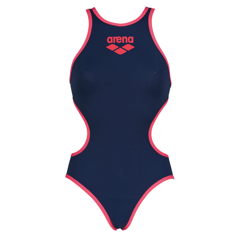 Biglogo One Arena navy blue swimsuit is prefect for regular
