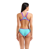Arena One Biglogo Water/Purple Swimsuit