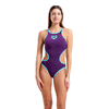 Arena One Biglogo Plum Swimsuit