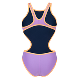 Womens Arena One Biglogo Swimsuit - Lavander