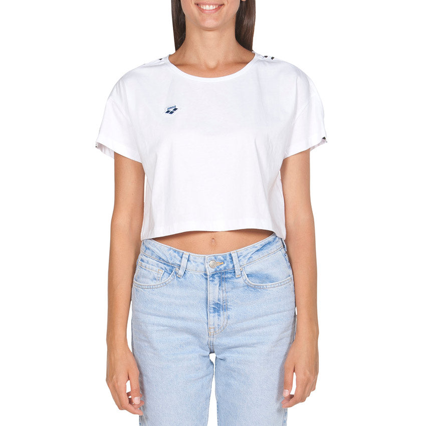 Arena Corrine White Cropped T-shirt
