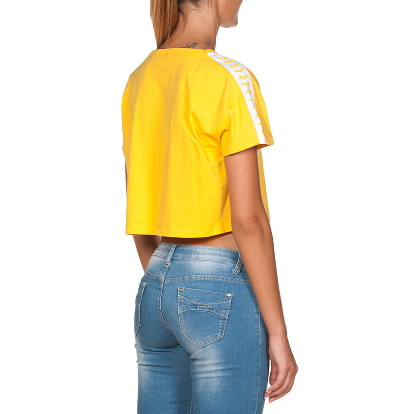 Arena Corrine Yellow Cropped T-shirt