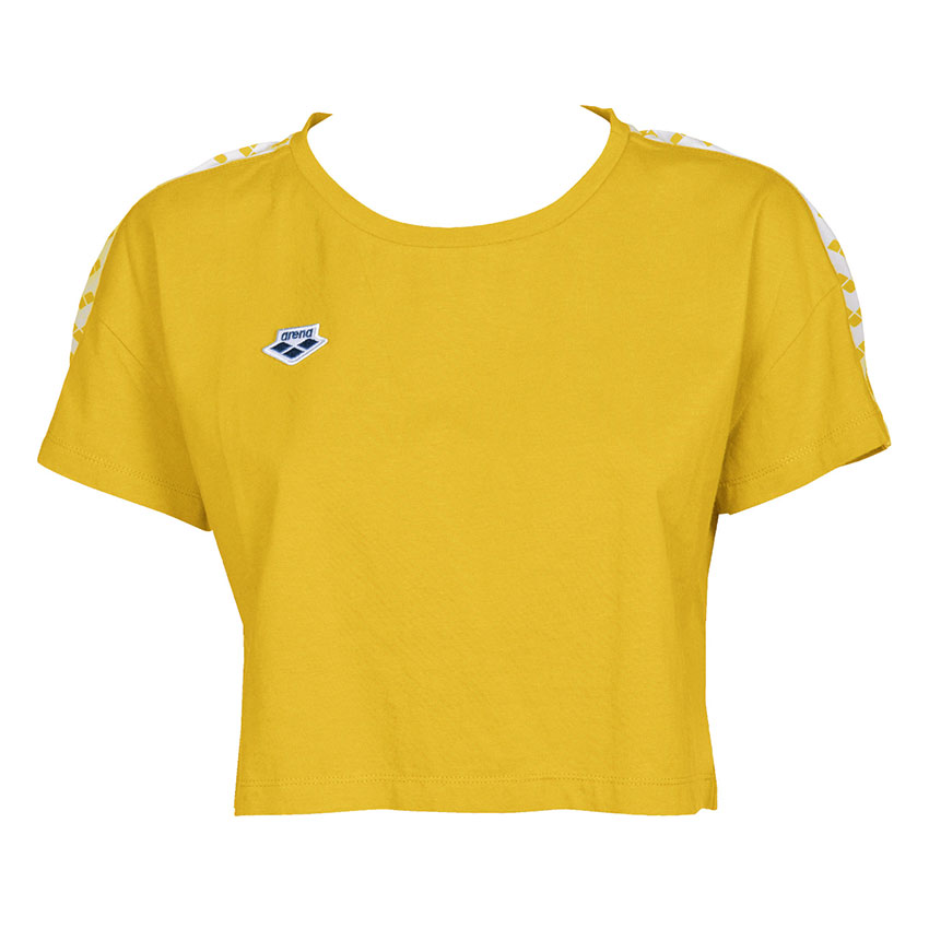 Arena Corrine Yellow Cropped T-shirt