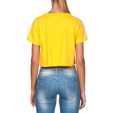 Arena Corrine Yellow Cropped T-shirt