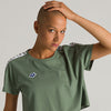 Arena Corrine Army Green Cropped T-shirt