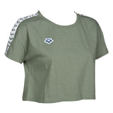 Arena Corrine Army Green Cropped T-shirt