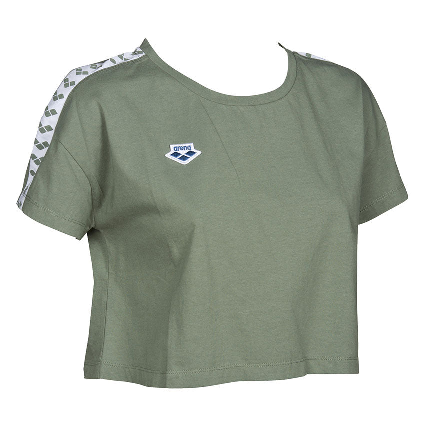 Arena Corrine Army Green Cropped T-shirt