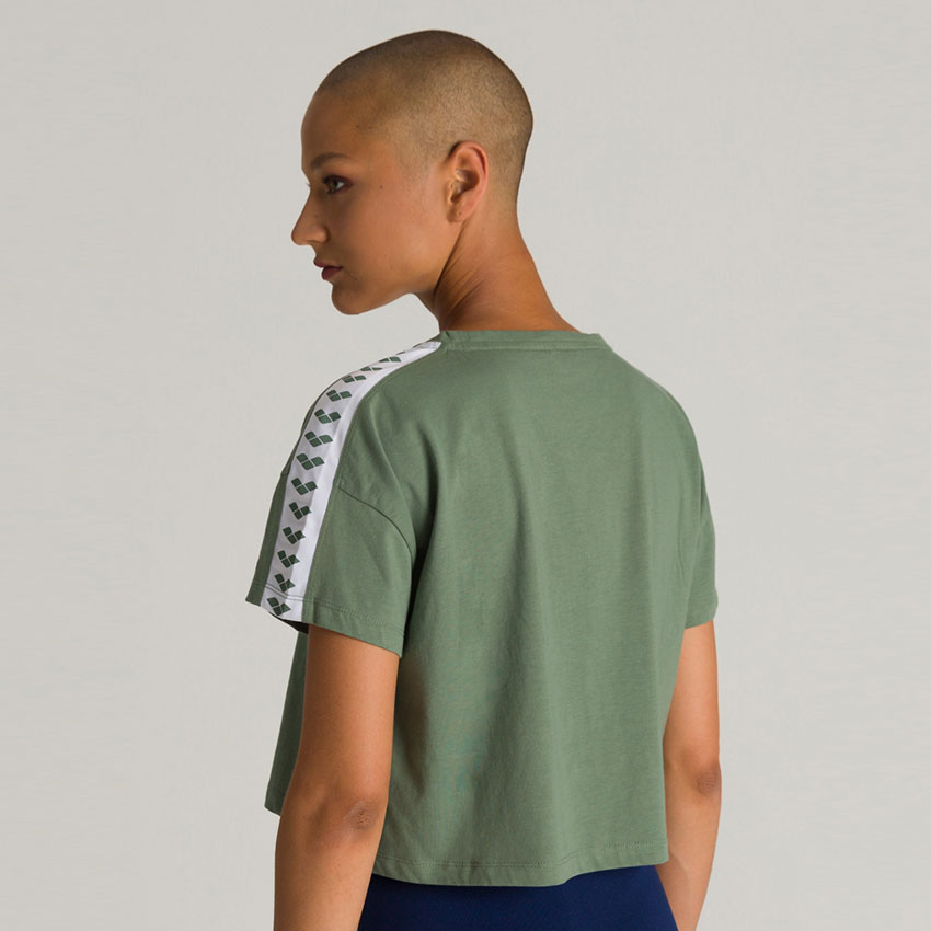 Arena Corrine Army Green Cropped T-shirt