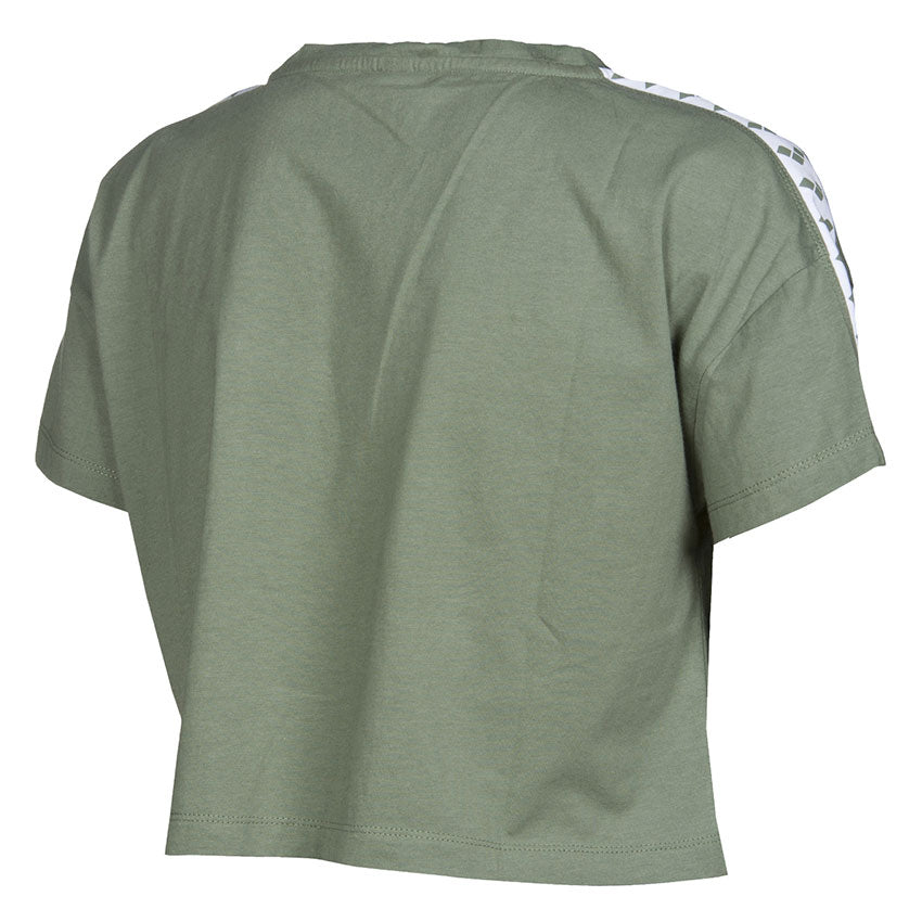 Arena Corrine Army Green Cropped T-shirt