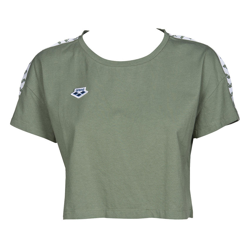 Arena Corrine Army Green Cropped T-shirt