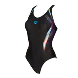 Arena Fluency Black Blue Swimsuit