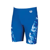 Arena Mens Swim Jammer Blue Shattered Glass