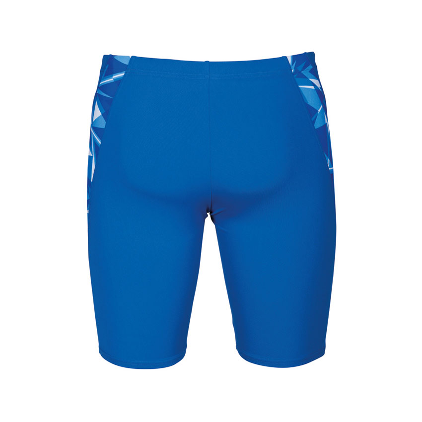 Arena Mens Swim Jammer Blue Shattered Glass