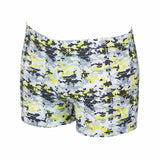Arena Mens Camouflage Black Yellow Swim Shorts
