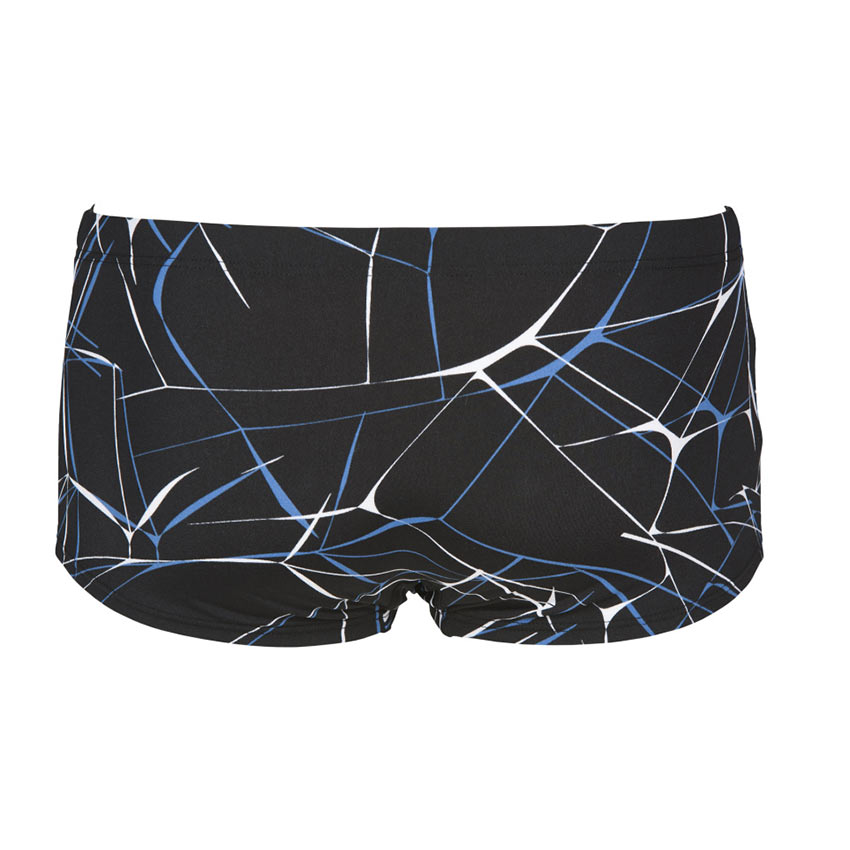 Arena Black / Grey Water Low Waist Shorts