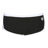 Arena Black Team Stripe Low Waist Shorts