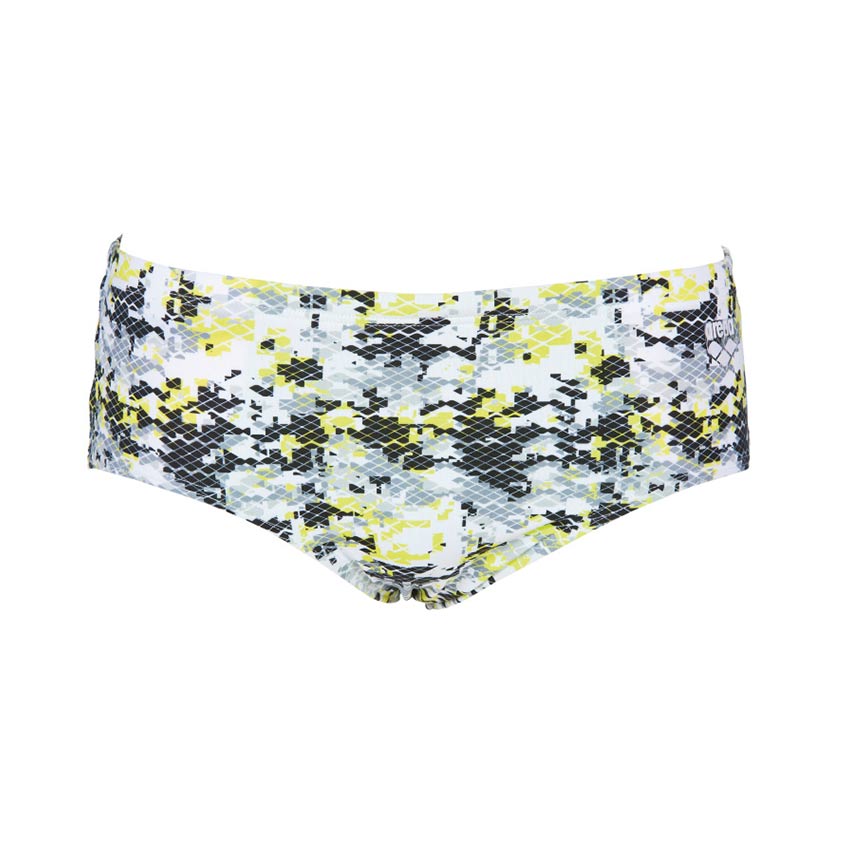 Arena Mens Camouflage Black Yellow Brief