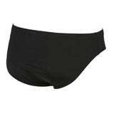 Arena Mens Black Blue Iridiscent Swim Brief