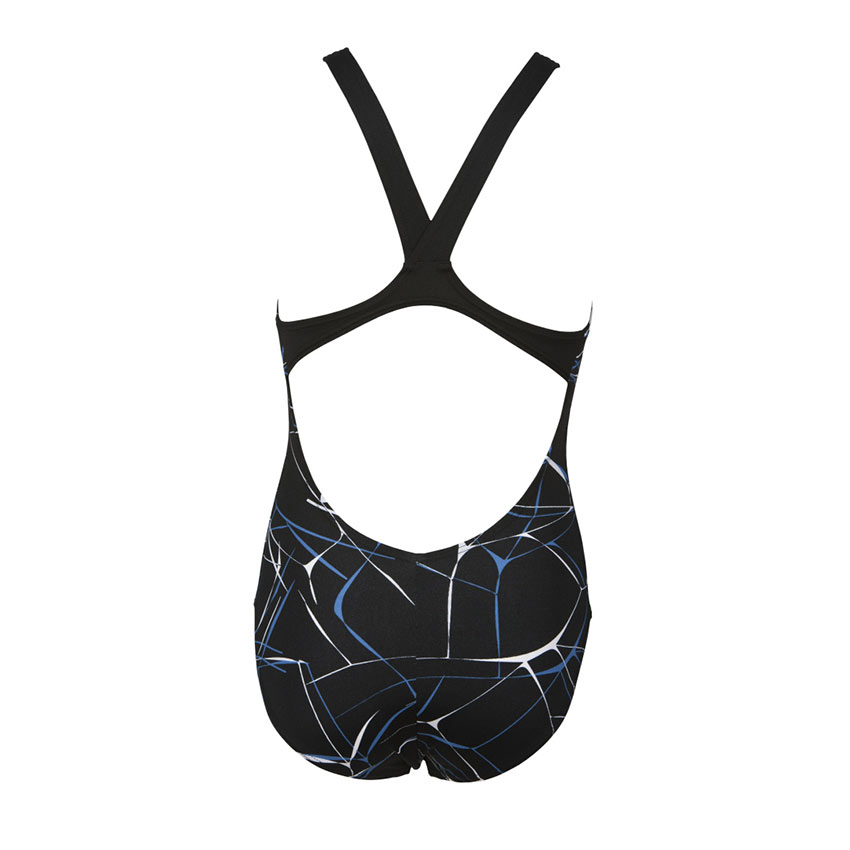 Arena Water Girls Black / Grey Swimsuit