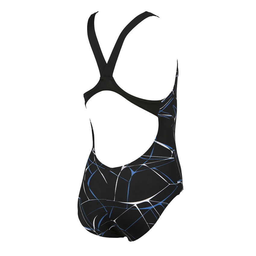 Arena Water Girls Black / Grey Swimsuit