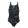 Arena Water Girls Black / Grey Swimsuit