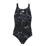 Arena Water Girls Black / Grey Swimsuit