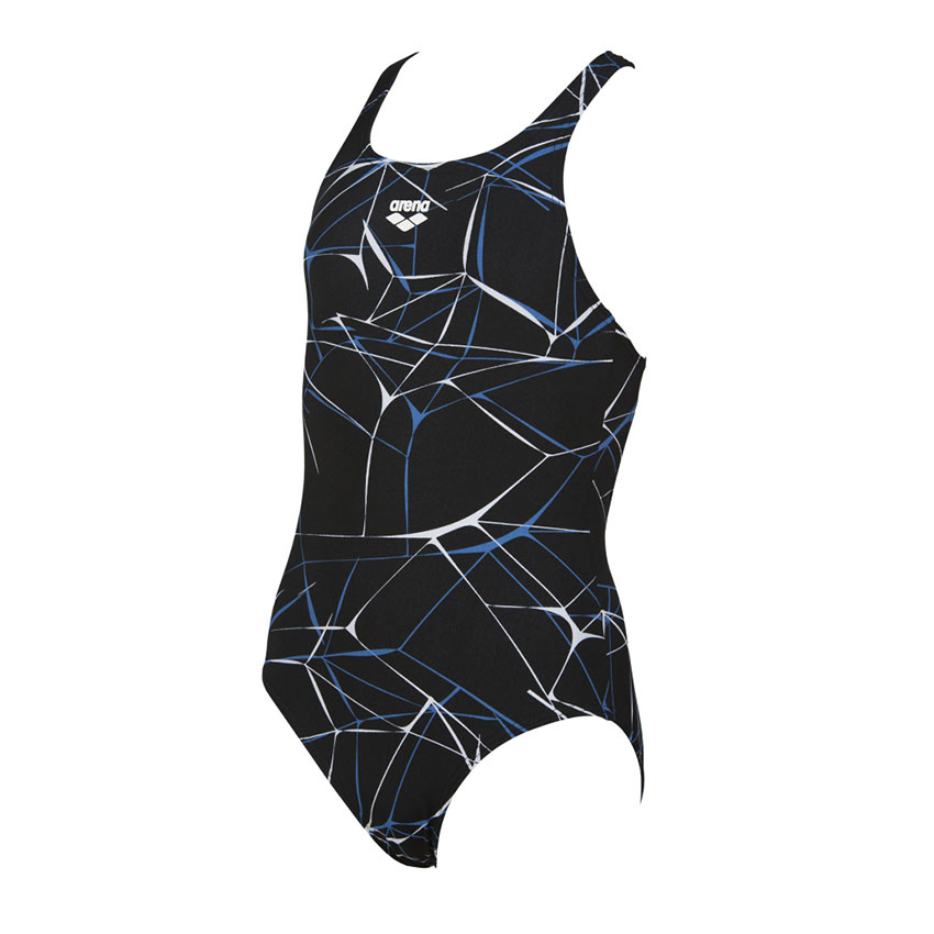 Arena Water Girls Black / Grey Swimsuit