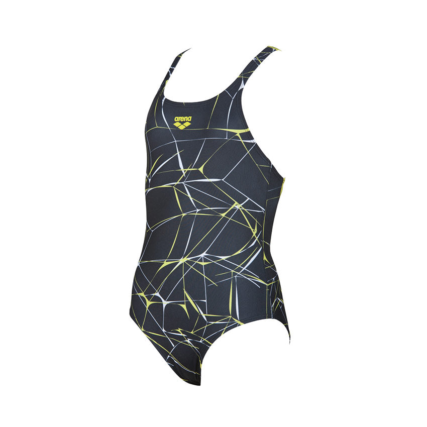 Arena Water Girls Black Swimsuit