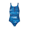 Arena Evolution Girls Blue Swimsuit